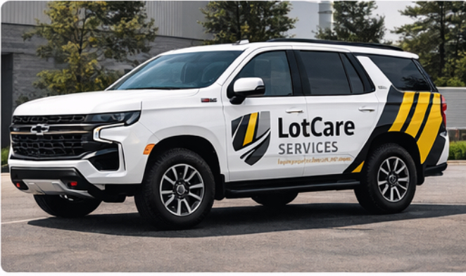 LotCare Services vehicle